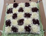 Foto langkah ke 2 dari resep Cake potong panggang hias super lembut moist.