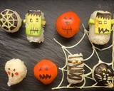 Halloween jack o lantern sushi recipe step 6 photo