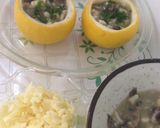 Foto del paso 3 de la receta: Zapallitos Rellenos con Hongos y bechamel !!
