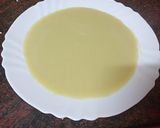 Foto del paso 3 de la receta: Crema de puerros y calabacín con queso majorero para estudiantes