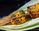 A picture of step 4 of Tandoori corn.