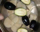 A picture of step 1 of Kokum Kadhi.