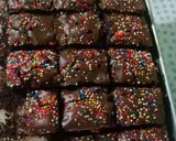 Foto langkah ke 8 dari resep Brownies panggang sekat.