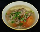 Hình bước làm 3 của món Bún cà chua