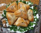 عکس مرحله 7 از دستور 🇹🇷 نان پوآچای گوشت (poğaça)