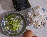 Foto langkah ke 1 dari resep Fried Rice Pancake.