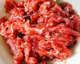 Hình bước làm 1 của món Thịt Bò Sốt Cà Chua