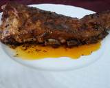 Foto del paso 7 de la receta: Costillas de cerdo adobadas, y lacadas al horno