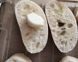 Une image de l'étape 4 de Bruschetta parmigiana.