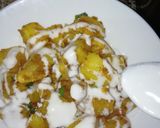A picture of step 6 of Aloo masala chaat.