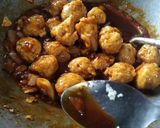 Foto langkah ke 3 dari resep Bistik Bola-Bola Ayam.