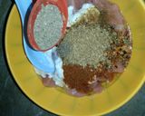 A picture of step 4 of Shish taouk.