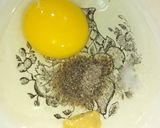 Une image de l'étape 1 de Apéro mini cake aux olives vertes dénoyautées coupées.