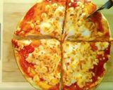صورة لخطوة 7 من وصفة Cheese pizza- بيتزا الجبنة