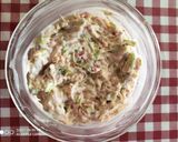 A picture of step 3 of Coleslaw.