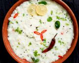 A picture of step 5 of Dahi (Curd) Pakhala Bhata.