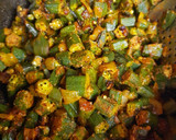 मसाला भिंडी (masala bhindi recipe in hindi) रेसिपी चरण 5 फोटो