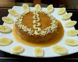 A picture of step 5 of Banana Caramel pudding.