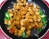 Foto langkah ke 6 dari resep Tempe Kecap Cabe Ijo.