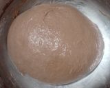 Foto langkah ke 6 dari resep Orange Peel Double Choco Sourdough Bread 72% (Open Bake Method).