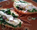 Foto del paso 2 de la receta: Molletes con espinaca 🍃🍃