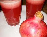 A picture of step 4 of Anar ka juice.