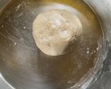 A picture of step 1 of Kuttu Ata ki Aloo Kachori.