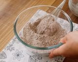 A picture of step 5 of Crunchy Chocolate Dipped Biscotti.