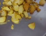 A picture of step 1 of Sukha aloo ki sabji.
