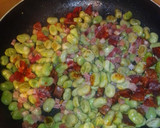 Foto del paso 2 de la receta: Habas con jamón y chorizo dulce