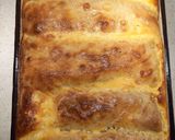 Rakott, virslivel töltött palacsinta recept fázis 5 fotója