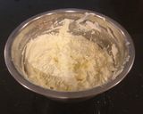 A picture of step 14 of Vertical Chocolate Layer Cake with French Vanikka Cream Frosting.