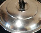 A picture of step 9 of Mooli Gajar Shalgam Kadhi.