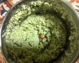 A picture of step 3 of Kairi coconut chutney stuffed Sabudana bomb.