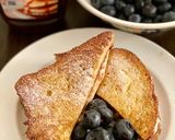 Foto langkah ke 5 dari resep French toast with Choco cheese (Gluten free & Keto) 🍞🧀🍫.