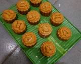 Bánh trung thu nhân đậu xanh bước làm 4 hình