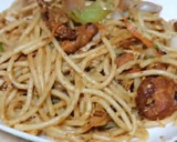 சிக்கன் ப்ரைடு நூடுல்ஸ் ரெசிபி ஸ்டேப் 9 புகைப்படம்