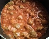 Foto del paso 4 de la receta: Pasta con Albóndigas (Con lentejas)
