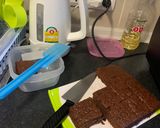 A picture of step 2 of Vegan Chocolate Cake.
