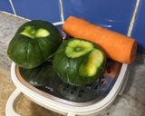 Foto del paso 1 de la receta: Arrollado de zapallitos y zanahoria