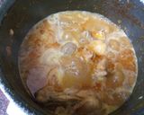 A picture of step 3 of Chicken zafrani.