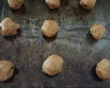 A picture of step 2 of Peanut Butter Chocolate Chip Cookies GF.