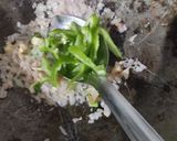 A picture of step 2 of Chinese Bhel.