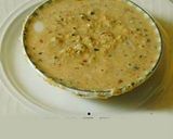 A picture of step 4 of Turnip mor kuzhambu (Turnip in buttermilk sauce).