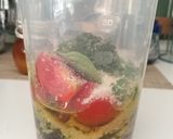 Foto del passaggio 3 della ricetta Casarecce con Pesto di Melanzane e Pomodorini