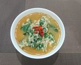 麻油九層塔蛋酒湯(簡單料理)的食譜步驟6照片