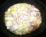Foto del paso 3 de la receta: Hojas de parra rellenas con mix de carne y arroz Bomba