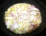 Foto del paso 3 de la receta: Hojas de parra rellenas con mix de carne y arroz Bomba