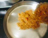 A picture of step 7 of (Khorak) winter special Sindhi Burfi (whole wheat flour sweet).