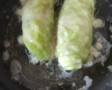 A picture of step 7 of Fried/steam dolman (cabbage roll)🥰.